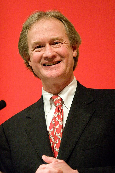 RI governor Lincoln Chafee speaks at Brown University in 2007