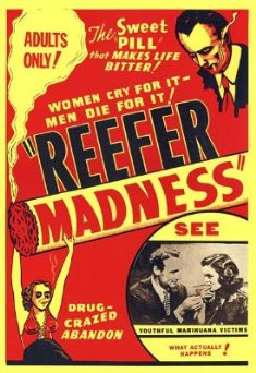 Original movie poster for Reefer Madness