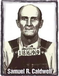 Mug shot of Samuel R. Caldwell