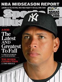 Feb. 7, 2009 - NY Yankees' Third Baseman Alex Rodriguez Reportedly Tested Positive for Steroids in 2003