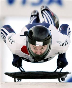 Feb. 9, 2006 - US Skeleton Racer Banned for Use of Hair Growth Medicine on the Eve of the Winter Olympics