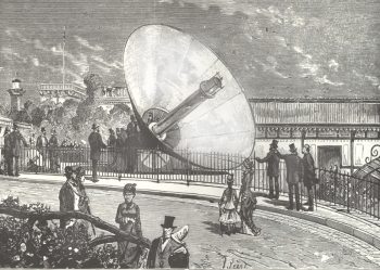 1860<a name="first-solar-power"></a> - First Solar Power System Developed in France to Produce Steam to Drive Machinery