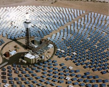 1981 - Solar One: First Large Scale Solar-Thermal Power Plant Begins Operation in Daggett, California