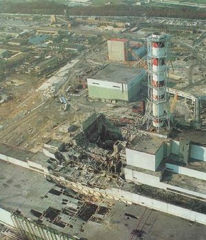 <a name="chernobyl"></a>Apr. 26, 1986 - Largest Nuclear Accident Ever Takes Place at Chernobyl in the Former Soviet Union