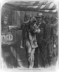 Feb. 3, 1870 <a name="15th"></a> - 15th Amendment to the US Constitution Gives the Vote to Former Slaves and Prohibits Racially Based Disenfranchisement
